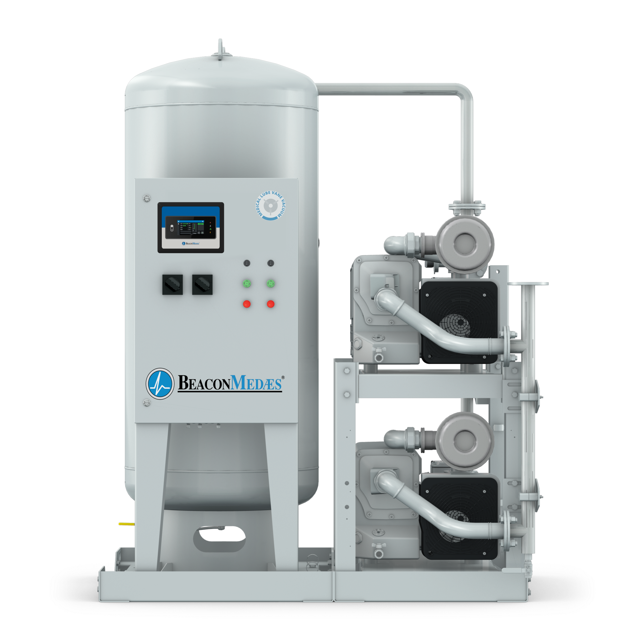 WVLS Lubricated Rotary Vane Medical Vacuum System